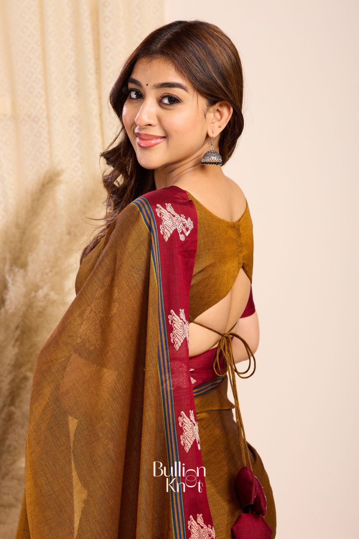 Rachana Handloom Saree in Rustic Yellow