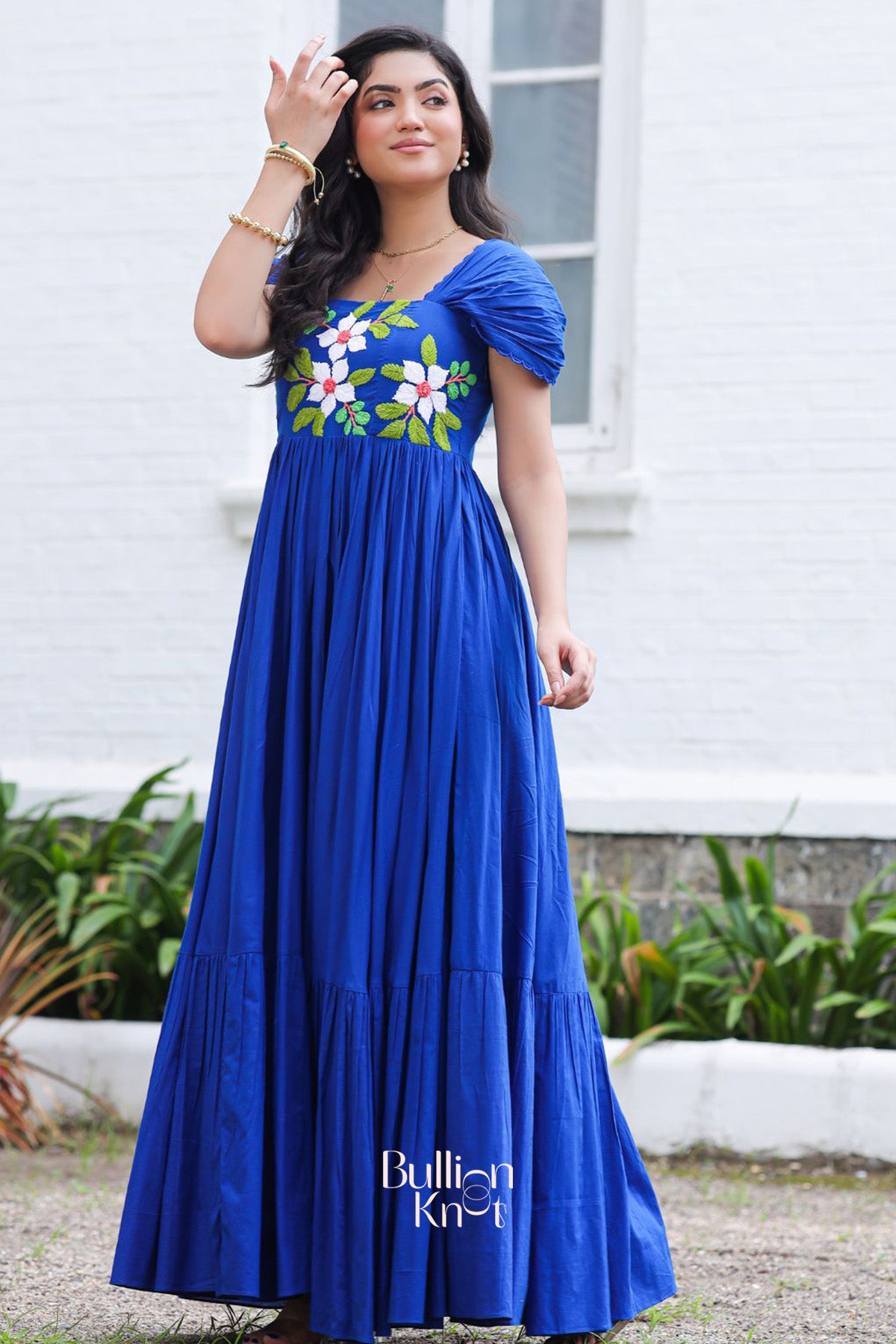 Nebula Maxi (Dress) in Blue