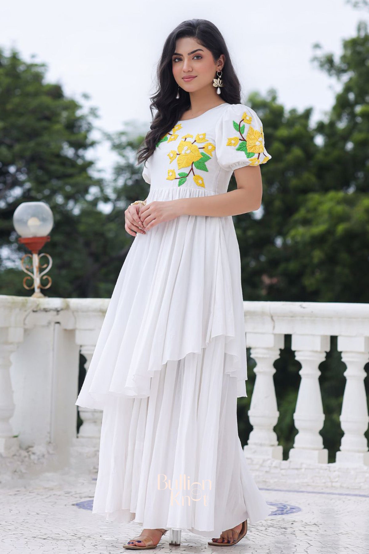 Marigold Maxi (Dress) In White