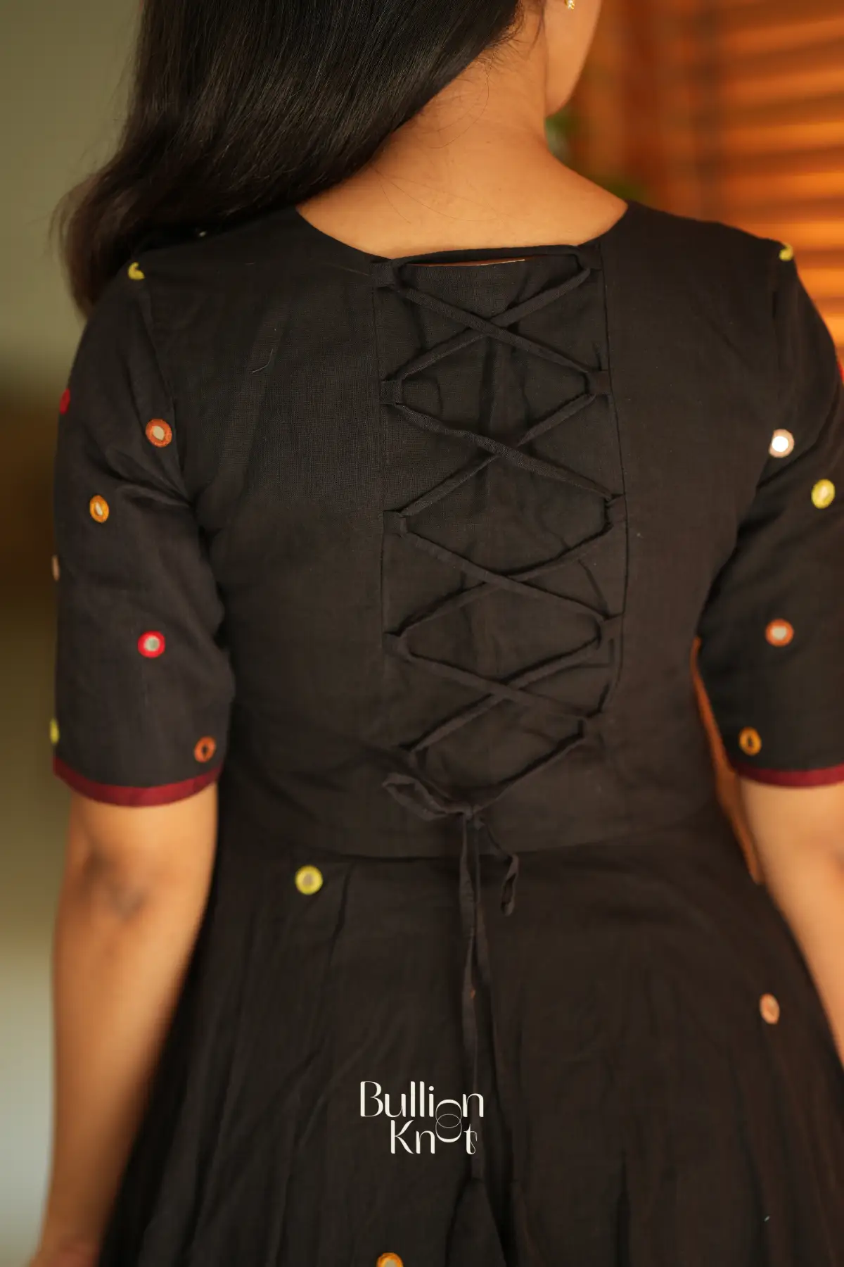 RajMukhi Anarkali (Dress) in Black