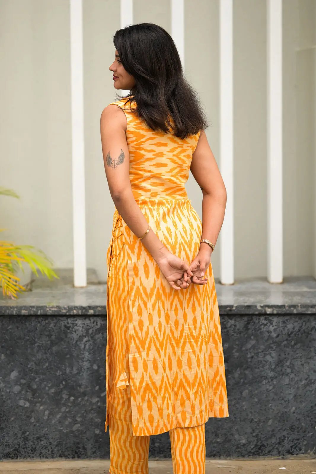 Pomelo Charm Cord Set, back view