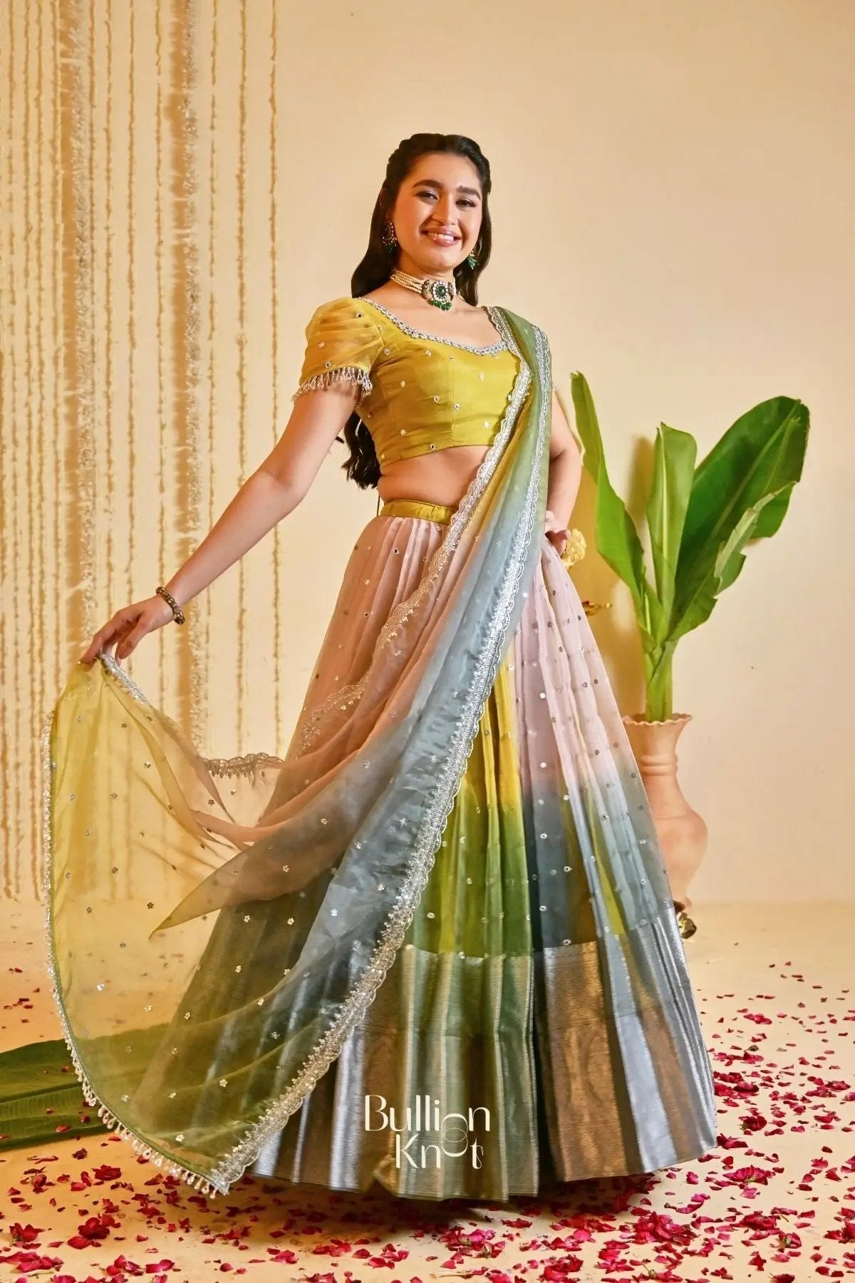 Neeli Peeli Noor Lehenga Set in Yellow