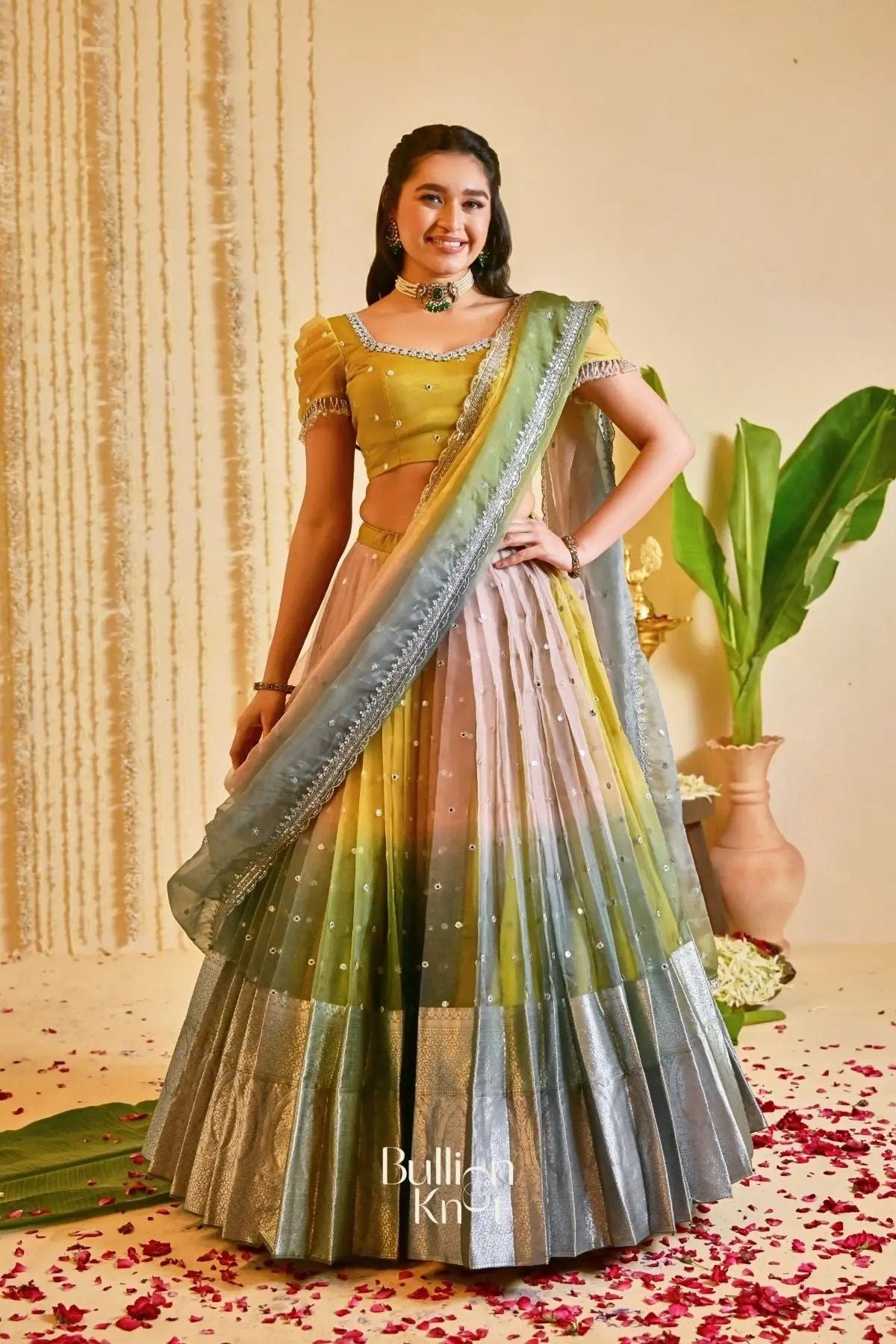 Neeli Peeli Noor Lehenga Set in Yellow