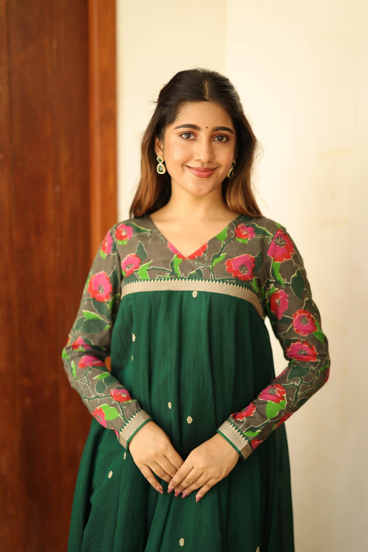 Bagban Handcrafted Anarkali Suit Set for Festive Wear