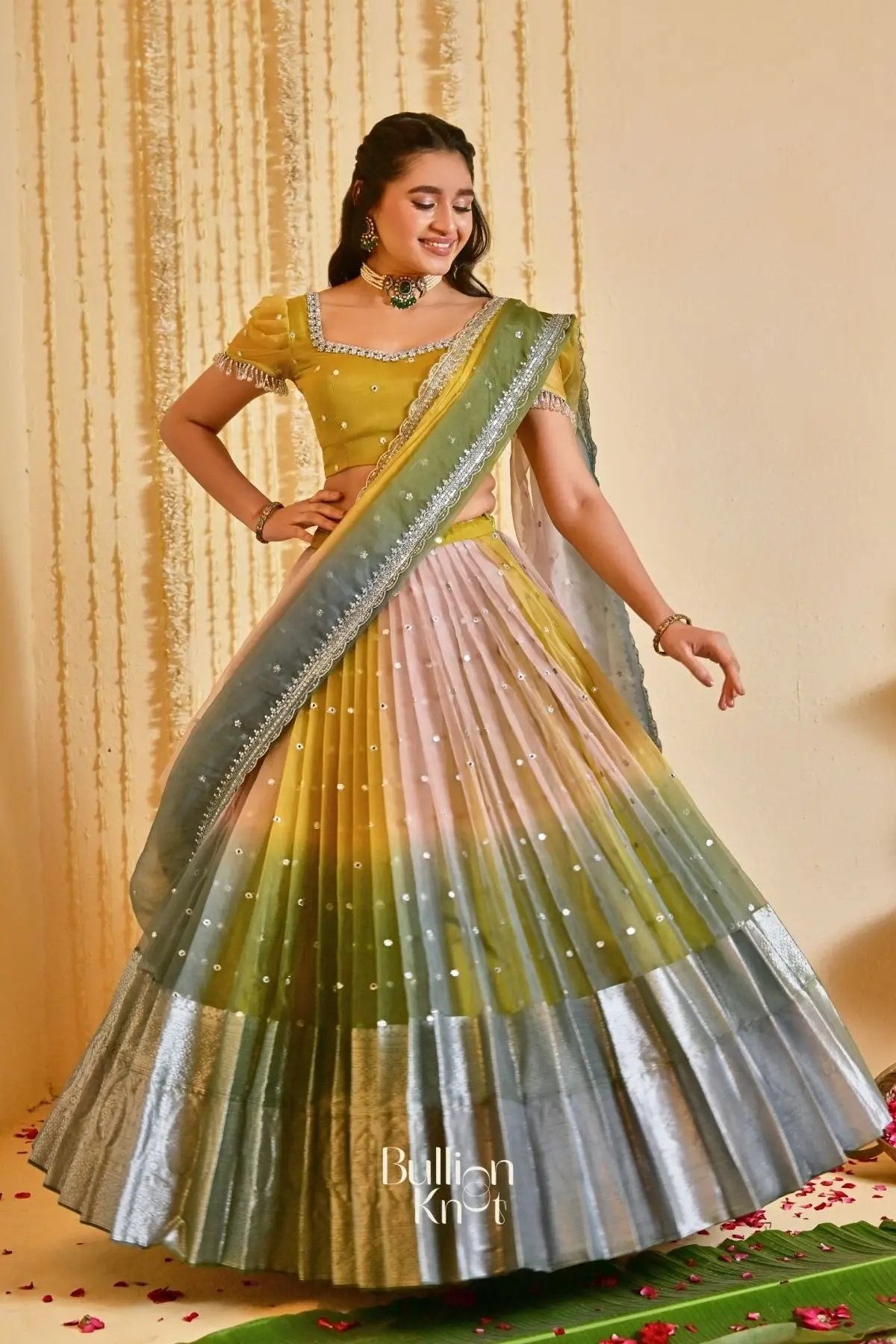 Neeli Peeli Noor Lehenga Set in Yellow