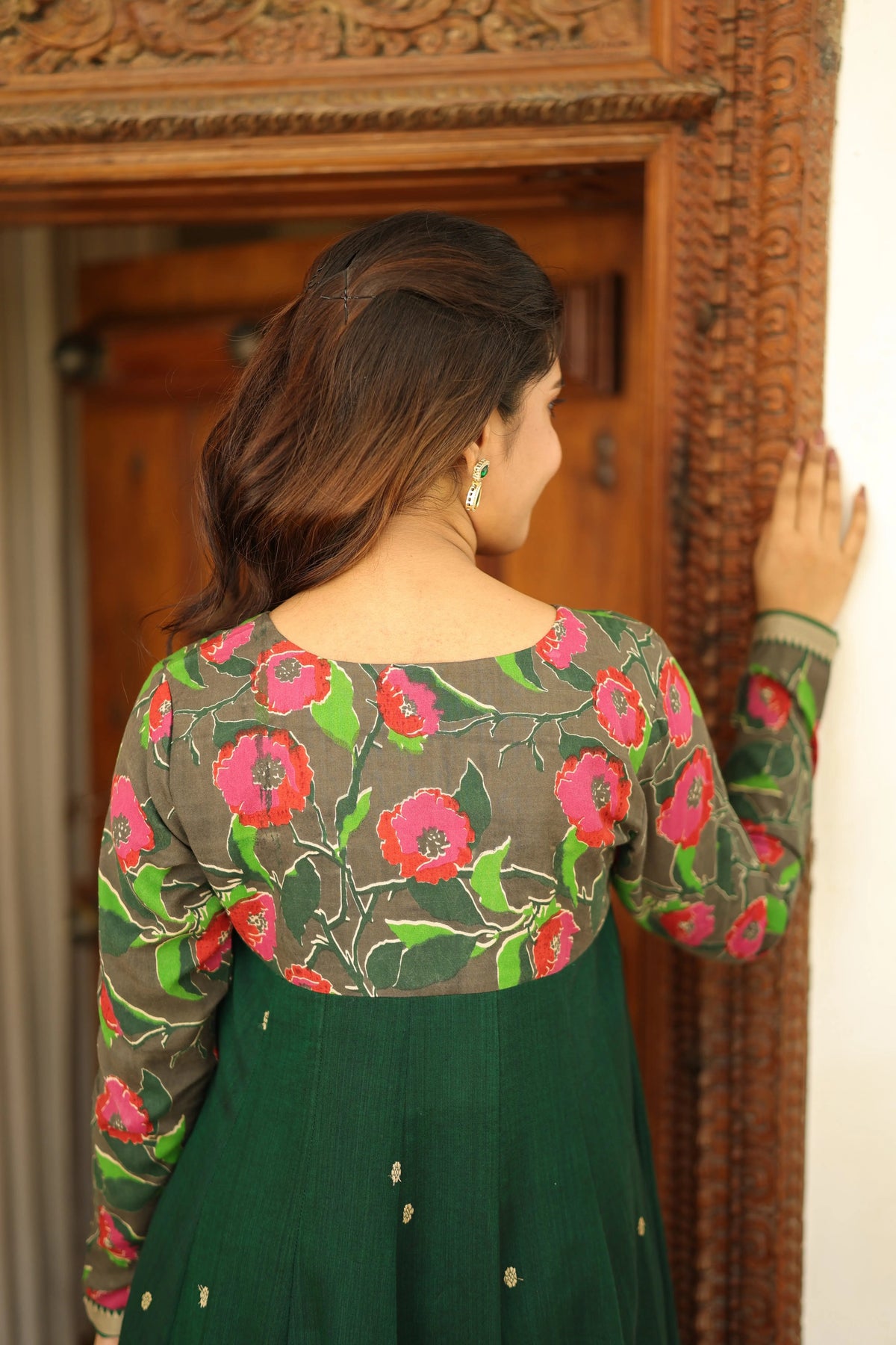 Bagban Handcrafted Anarkali Suit Set for Festive Wear