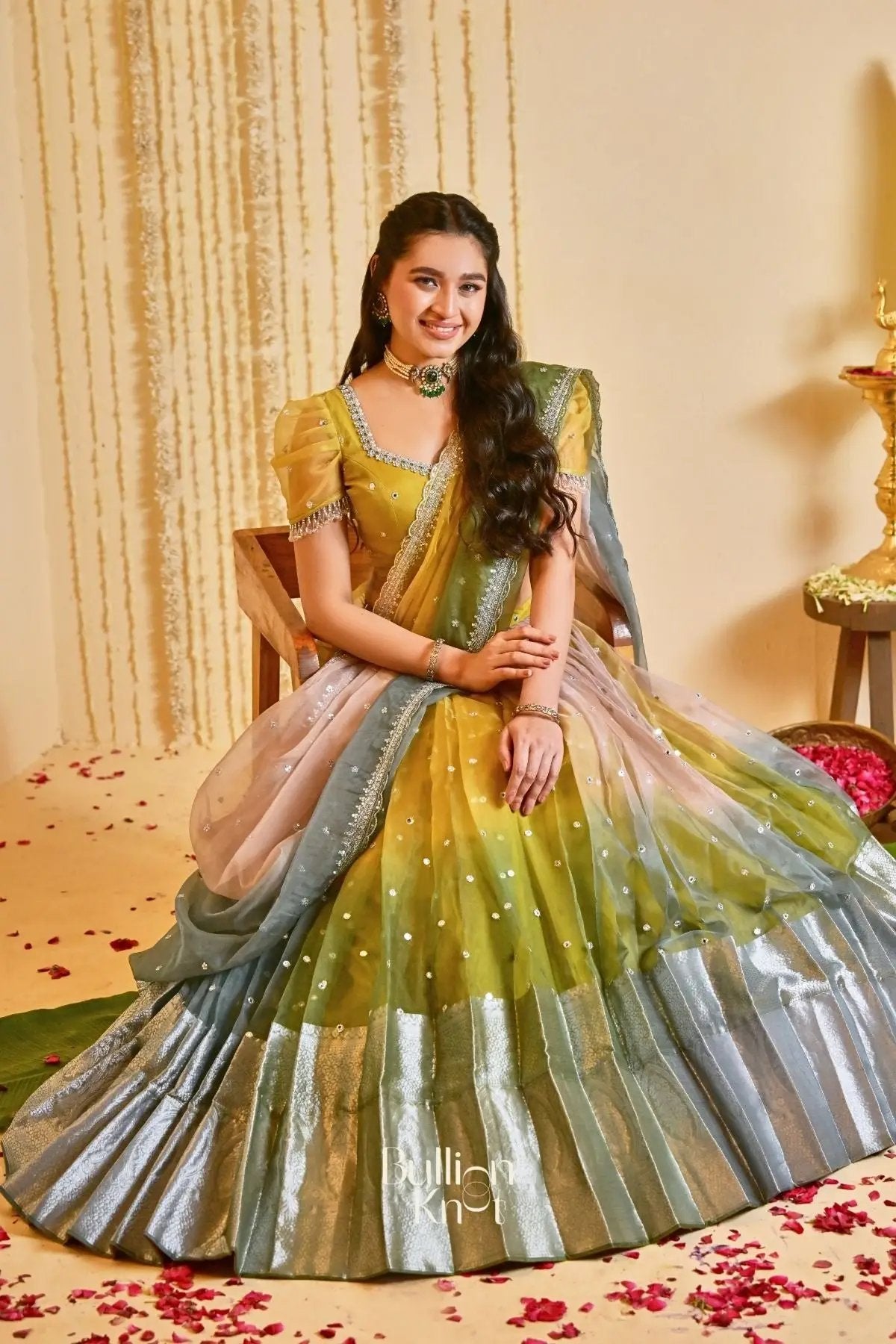 Neeli Peeli Noor Lehenga Set in Yellow
