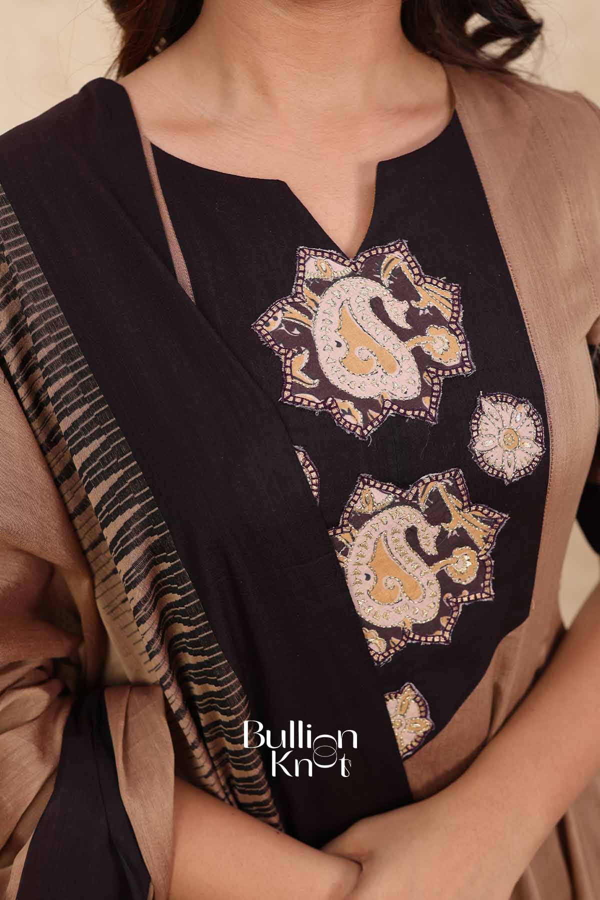 Kalindi | Handloom Anarkali Suit for Women | Festive Ethnic Wear Anarkali Set