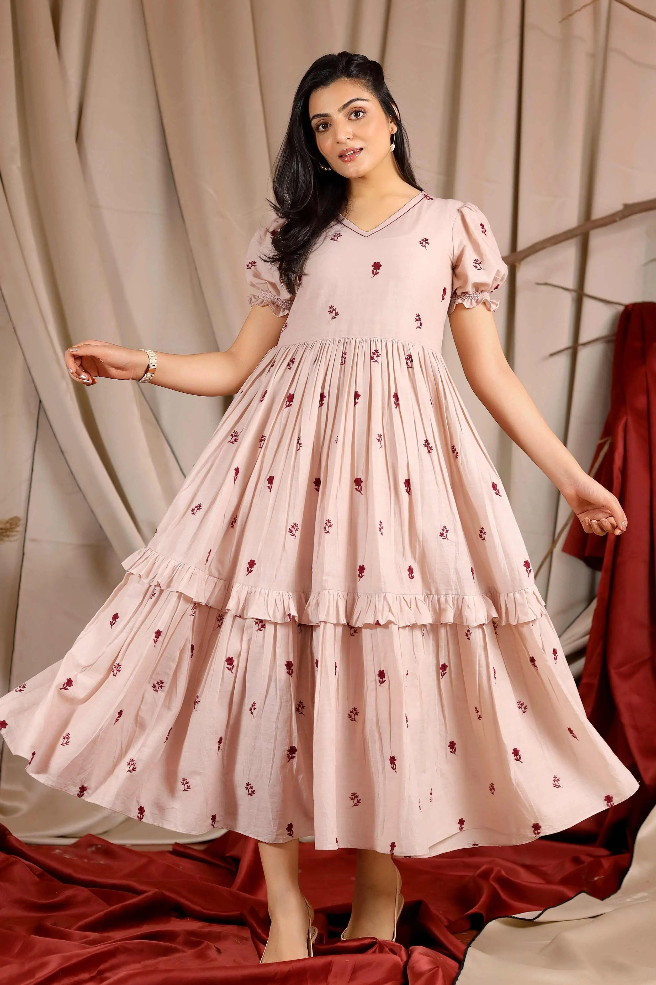 midi dresses collection for women - Bullionknot