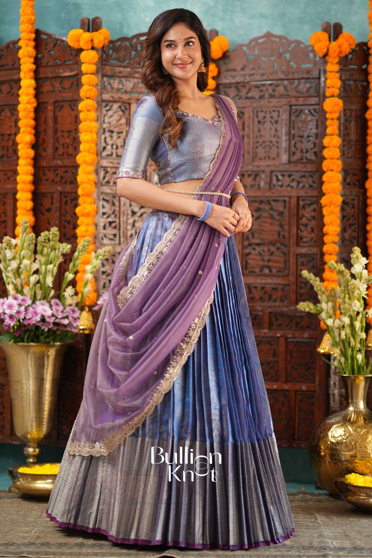 Can Can Skirt + Chestha Lehenga Bundle for Elegant Ethnic Wear