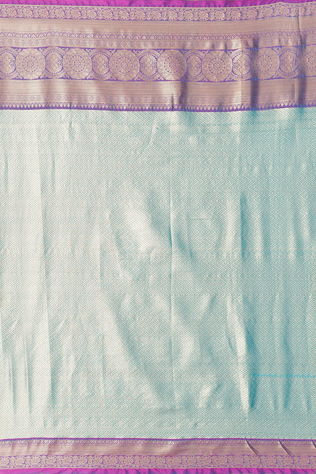 Banarasi Soft Silk Brocade Turquoise Saree