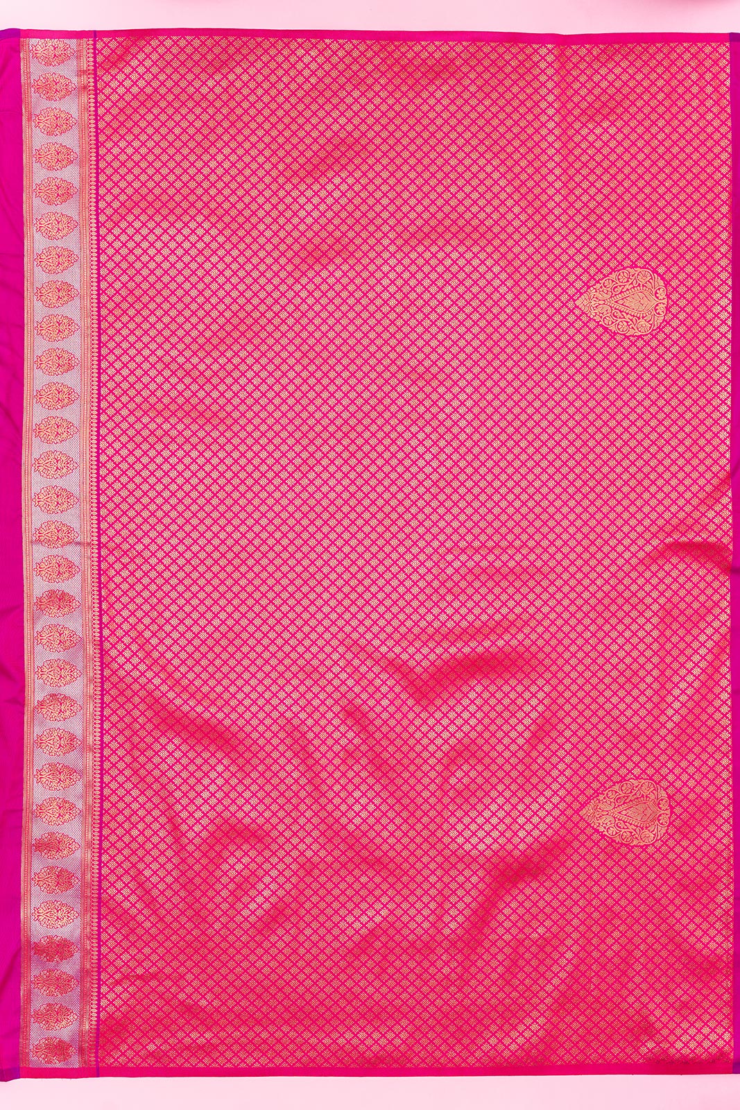 Kanchipuram Silk Tissue Purple Saree