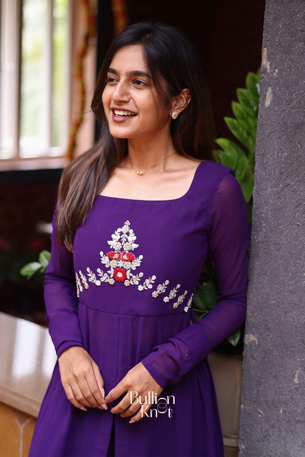 Grape Palazzo Set in Purple