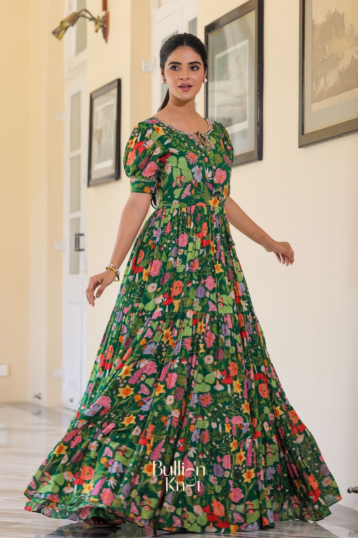 Titli Maxi (Dress) in Green