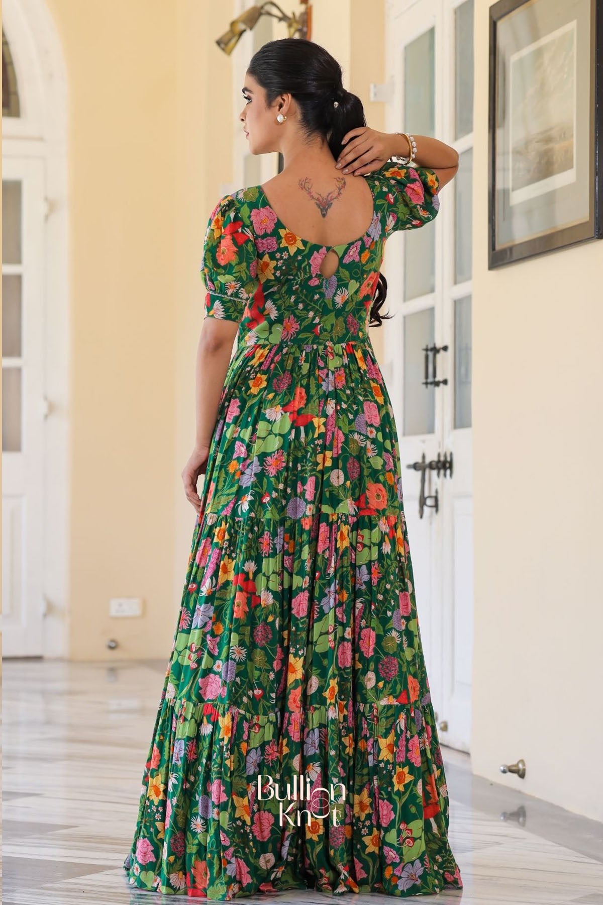 Titli Maxi (Dress) in Green