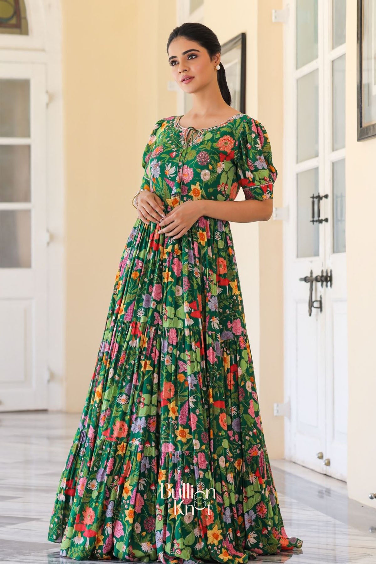 Titli Maxi (Dress) in Green