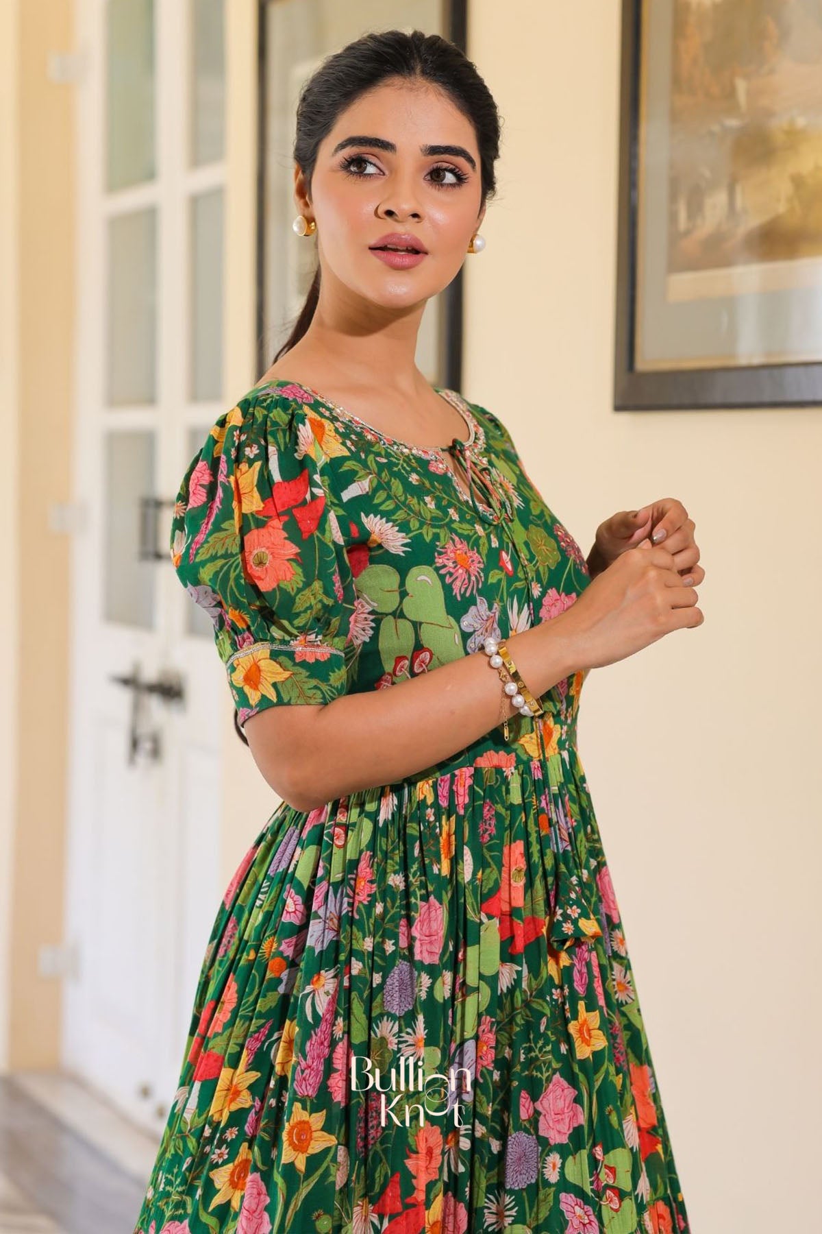 Titli Maxi (Dress) in Green
