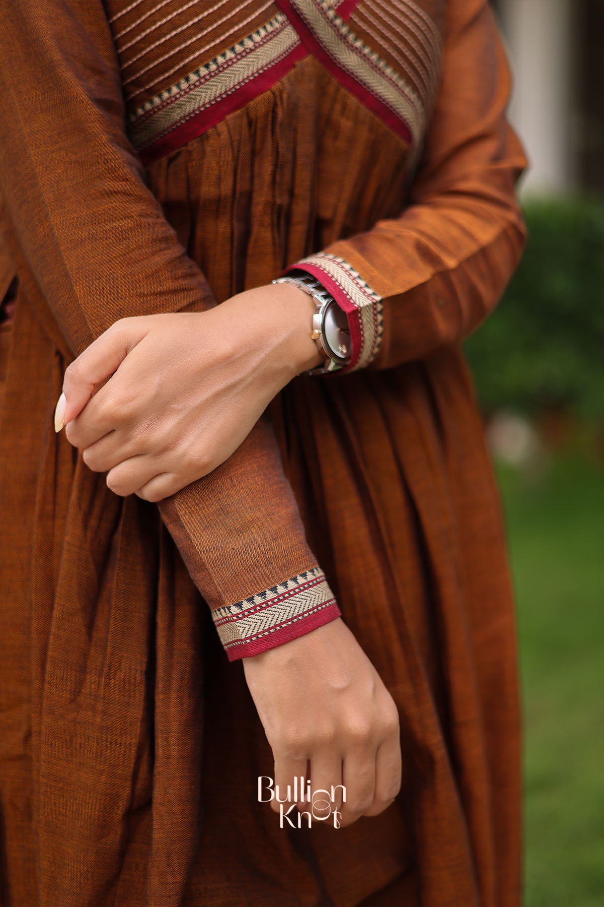 Narmada Kurta Set in Copper