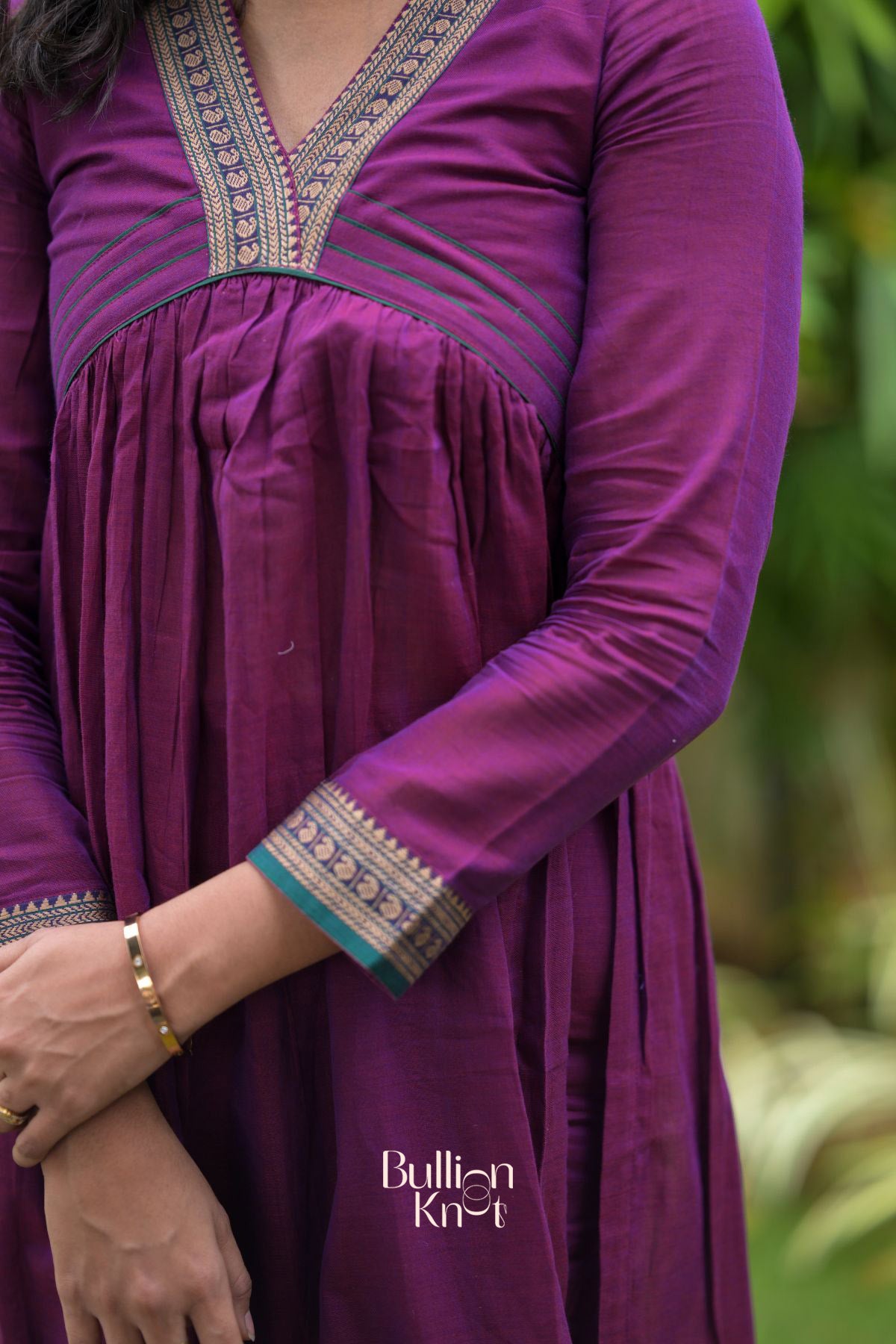 Kalyani Kurta Set in Purple
