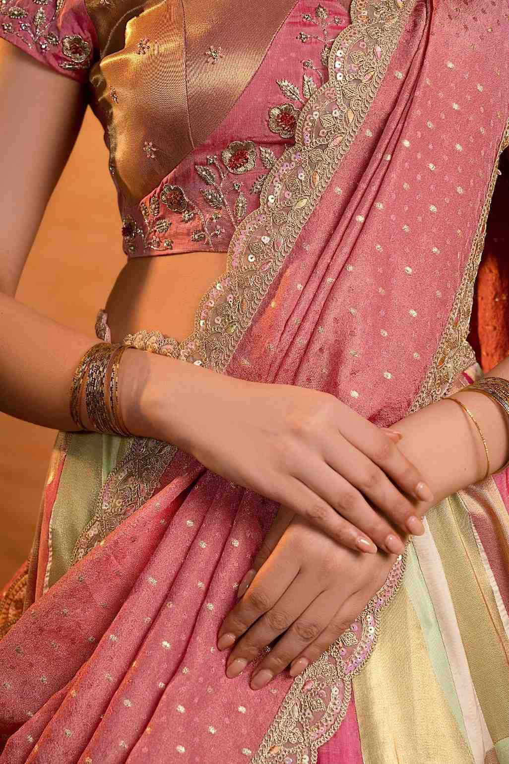 Komalritika Soft Silk Lehenga Set In Pink