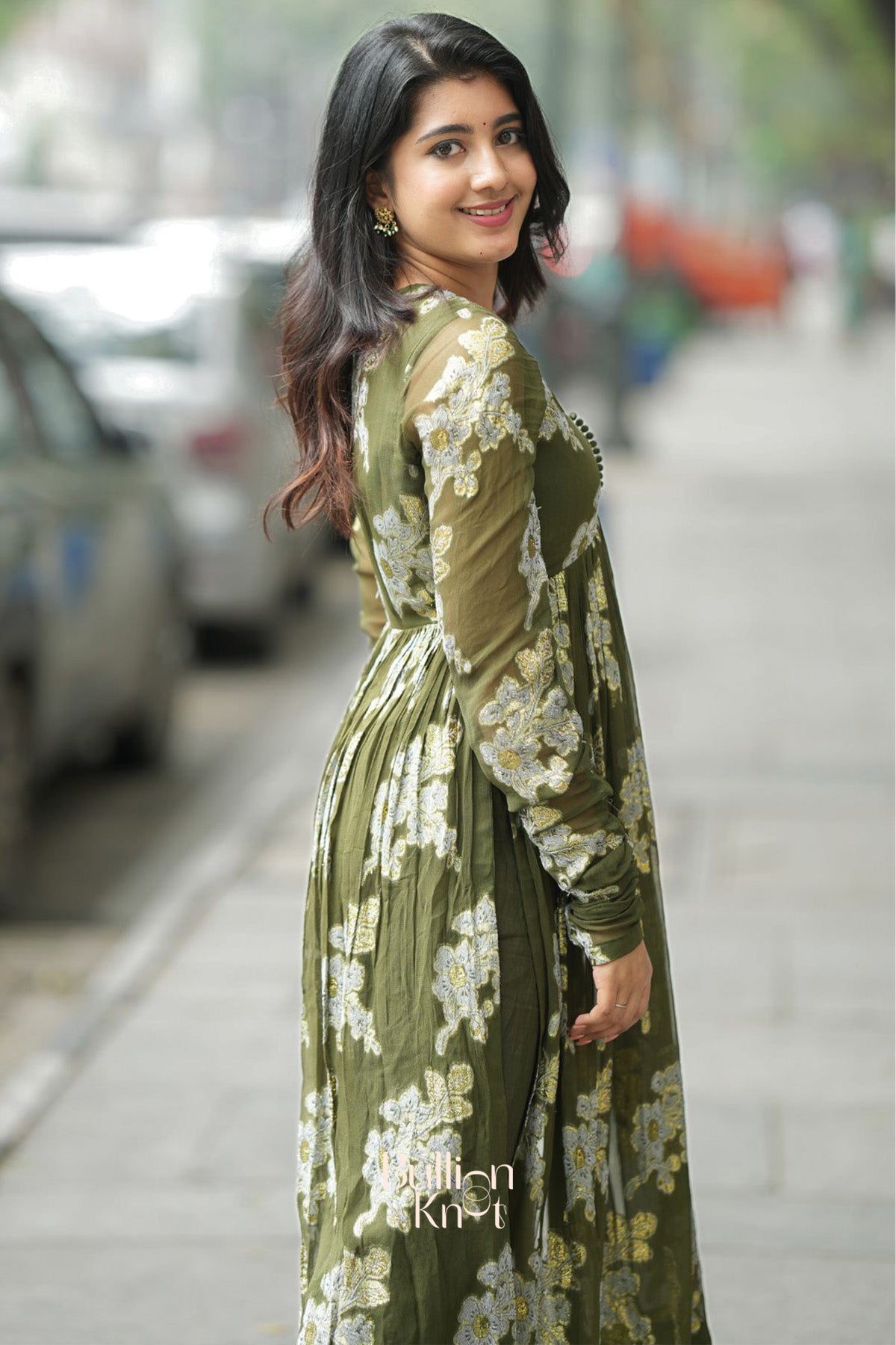 Maahi Kurta Set in Olive