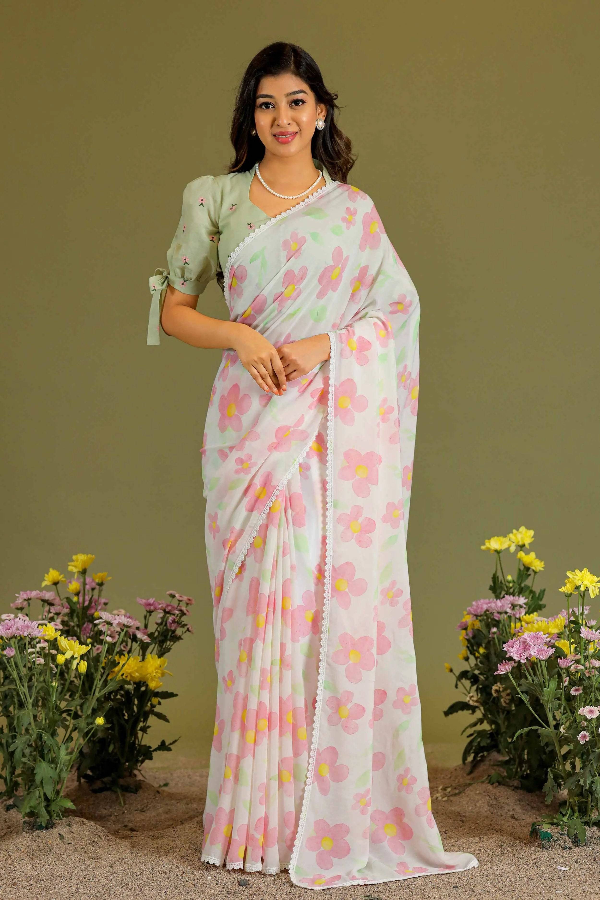 Phool Podha Saree - Bullionknot