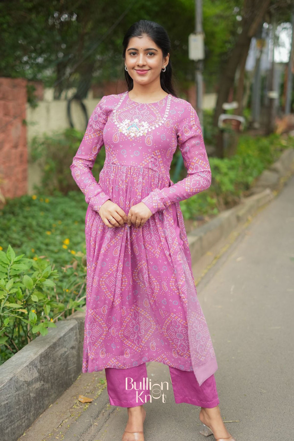 Pragati Kurta Set in Pink