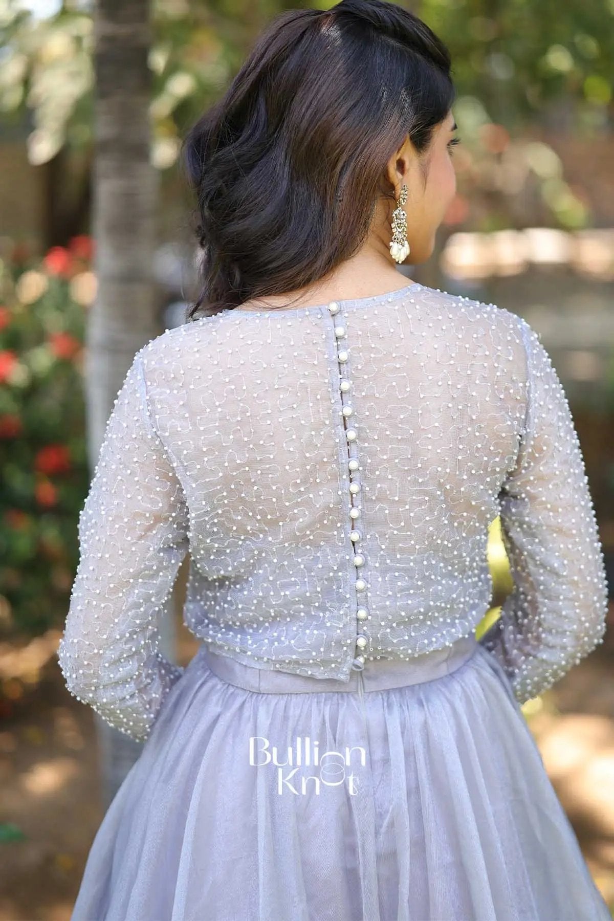 Roohaniyat| Silver Shimmer 2 Piece Gown