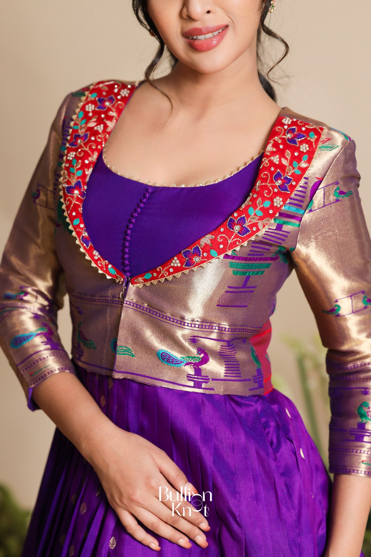 Sachika Pethani Jacket (Dress) in Purple