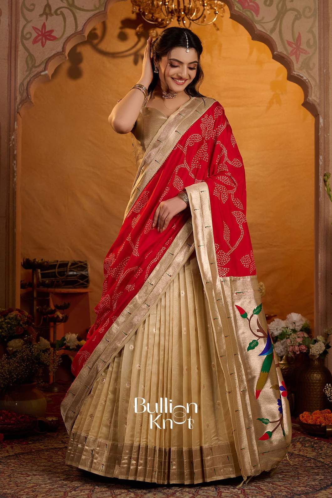 Shyamalika Chanderi Silk Lehenga Set for Elegant Occasions