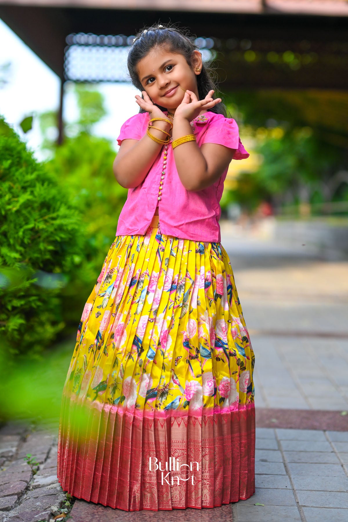 Baby Sparrow Lehenga Set in Yellow