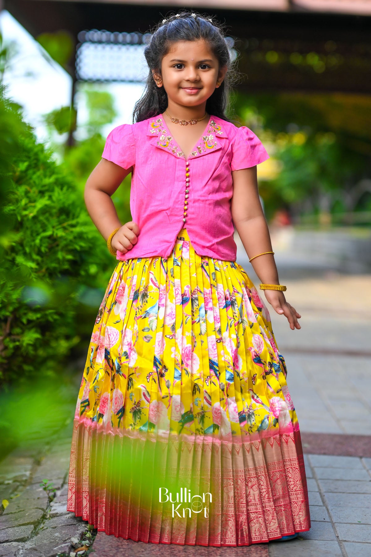 Baby Sparrow Lehenga Set in Yellow