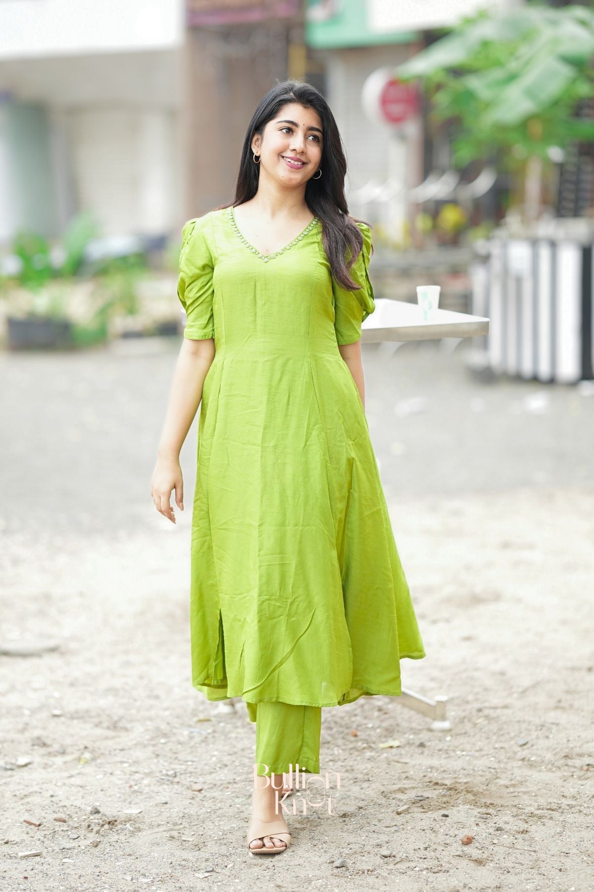 Sundar Kurta Set in Green