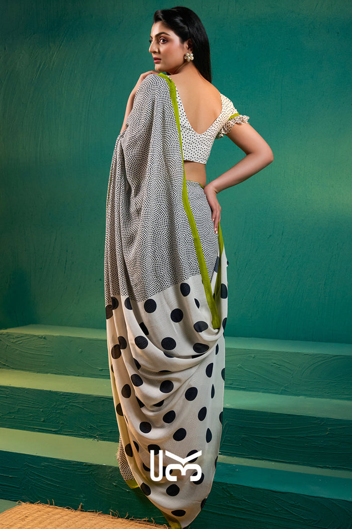 Karishma Saree in Black
