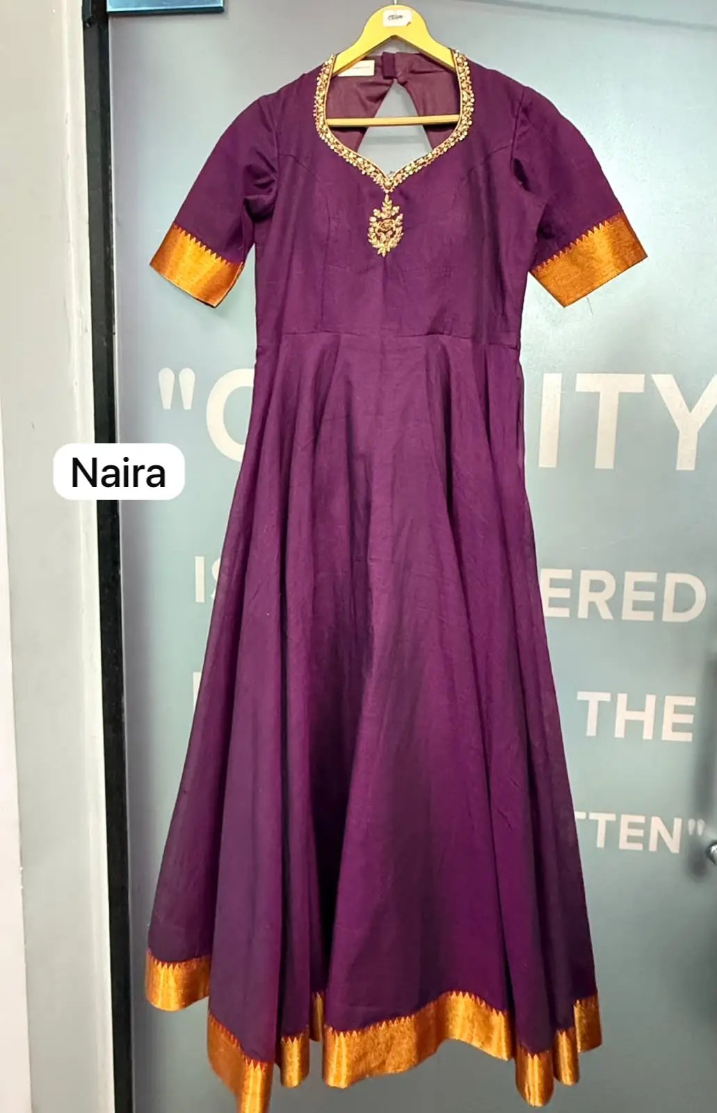 Nayra Handloom Anarkali Set Collection