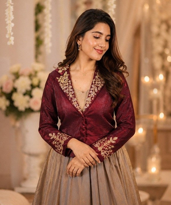 indo western dresses Hot Pink Classic Dress Gracious You Make a statement with our Olive Criss Cross Indo Western Dress for Women from Label Shaurya Sanadhya Shop Ethnic Wear & Indo-Western
