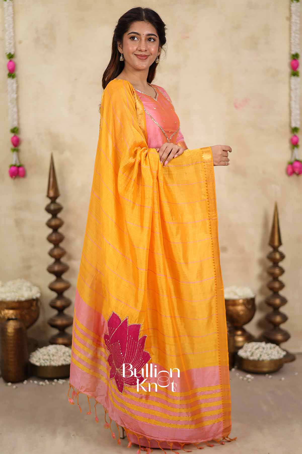 Lotus Bloom | Mangalagiri Kurta Set for Women | Festive Ethnic Wear