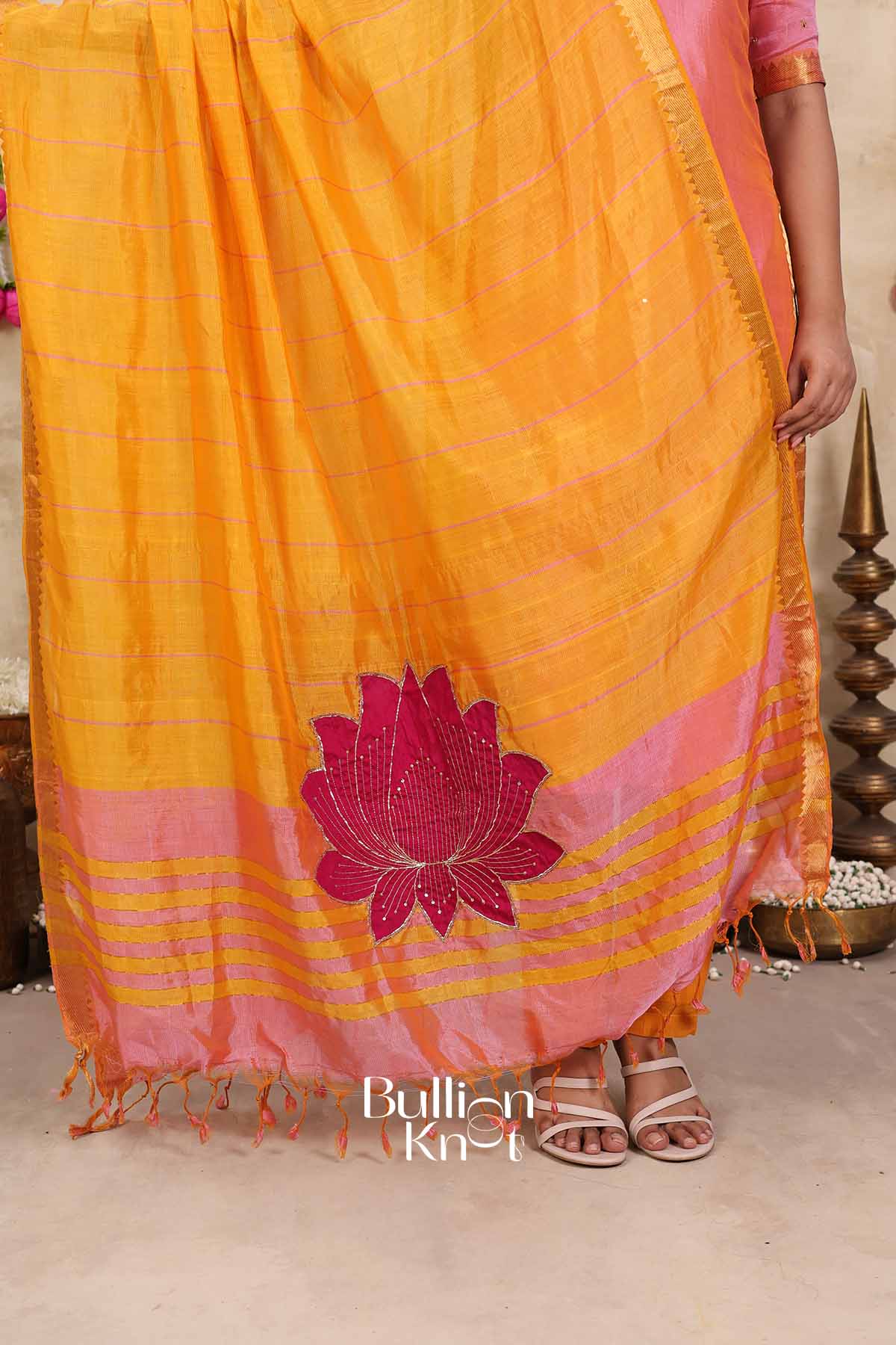 Lotus Bloom | Mangalagiri Kurta Set for Women | Festive Ethnic Wear
