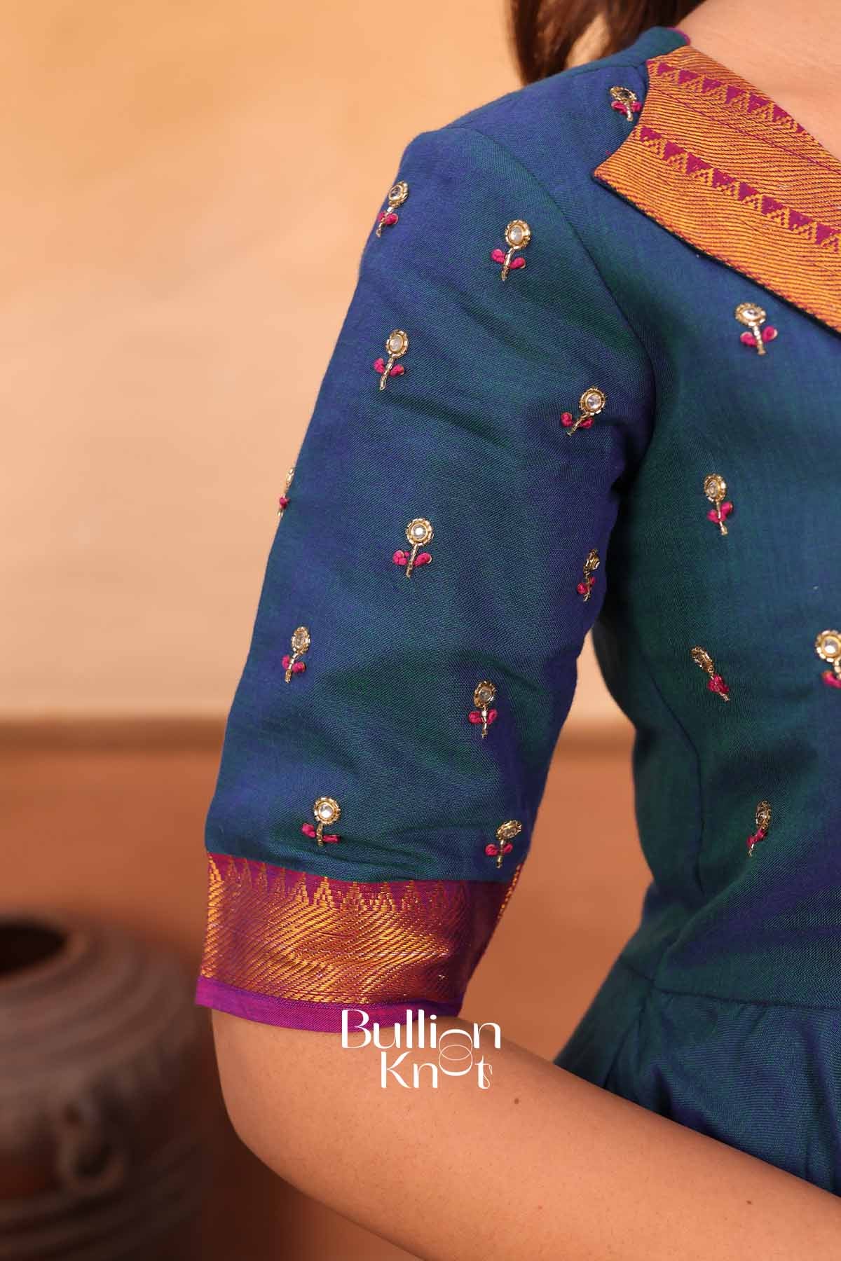Neel Meher  | Blue Anarkali Gown for Women | Festive Ethnic Wear Anarkali Set