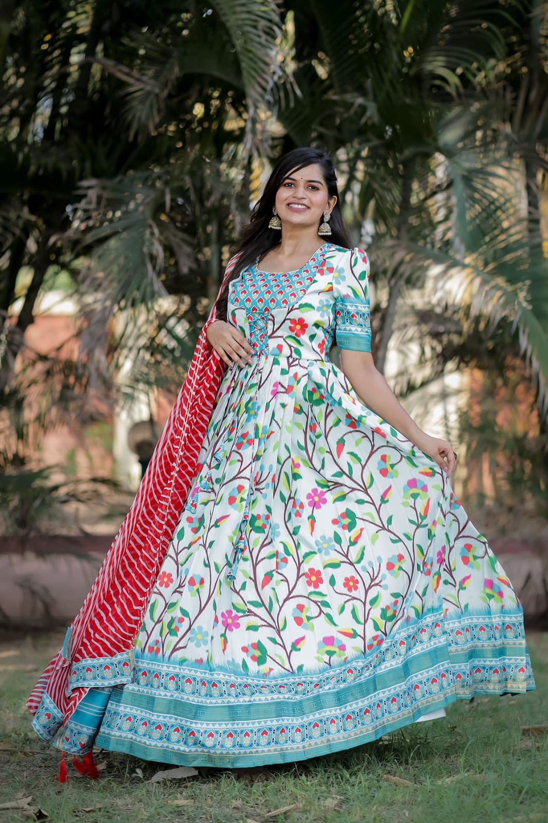 Shailaputri Banarasi Dress