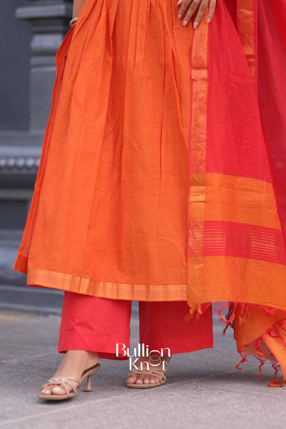 Tulsi | Handloom Cotton Suit Set for Women | Festive Ethnic & Office Wear