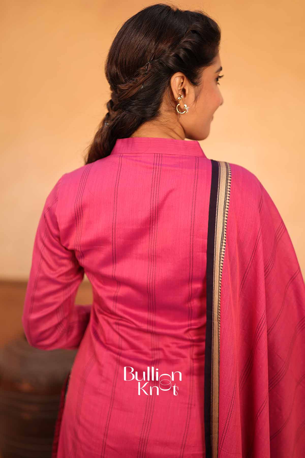 Yukti | Rani Handloom Kurta Set| Ethnic Wear